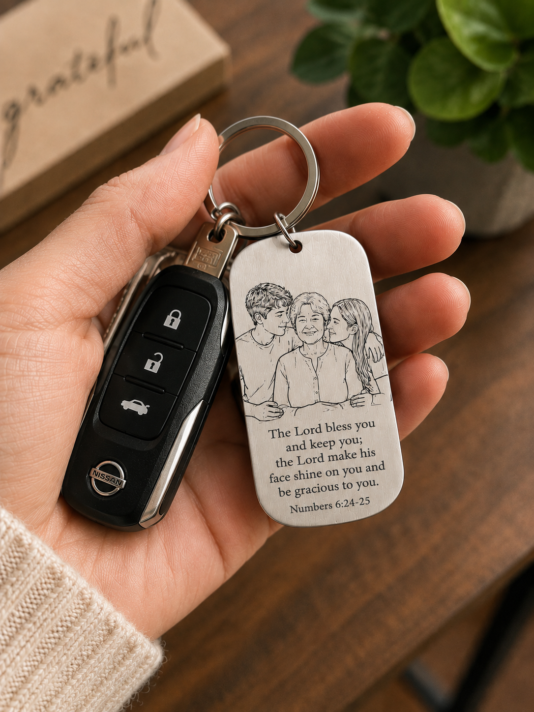 Christian Custom Keychain