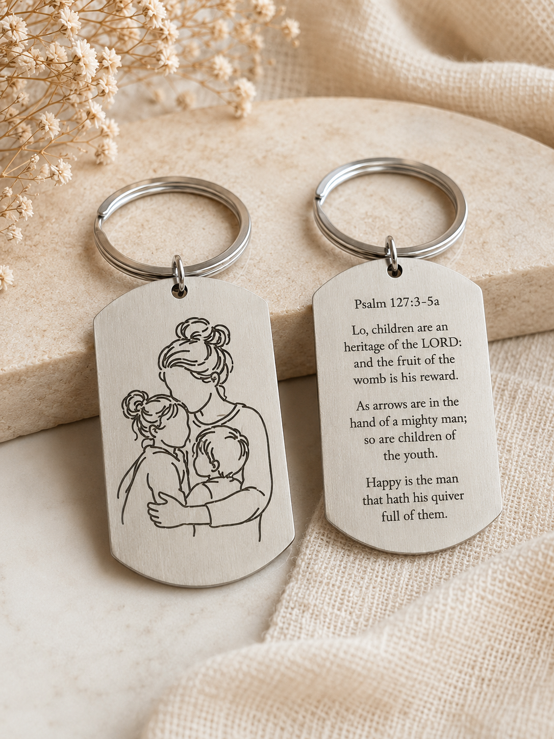 Custom Stainless Steel Keychain