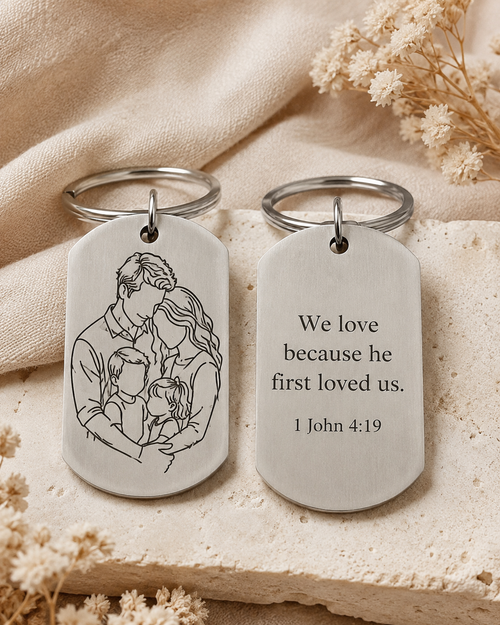 Custom Stainless Steel Keychain