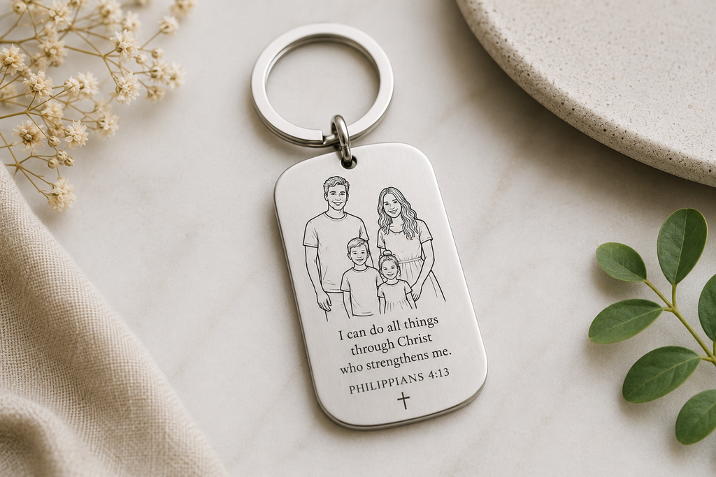 Christian Custom Keychain