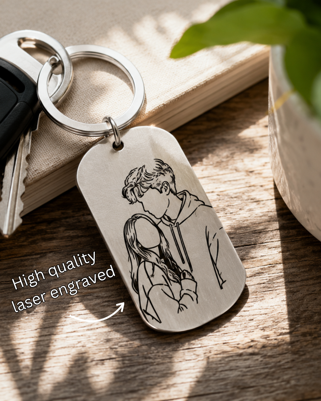 Custom Stainless Steel Keychain